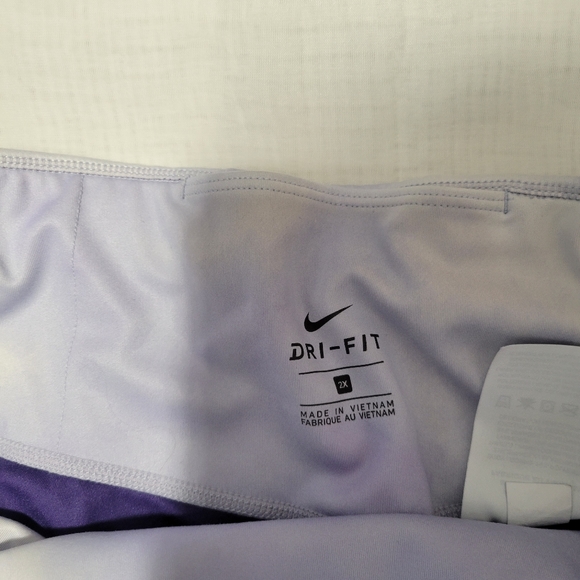 Nike purple bike shorts - Picture 2 of 2